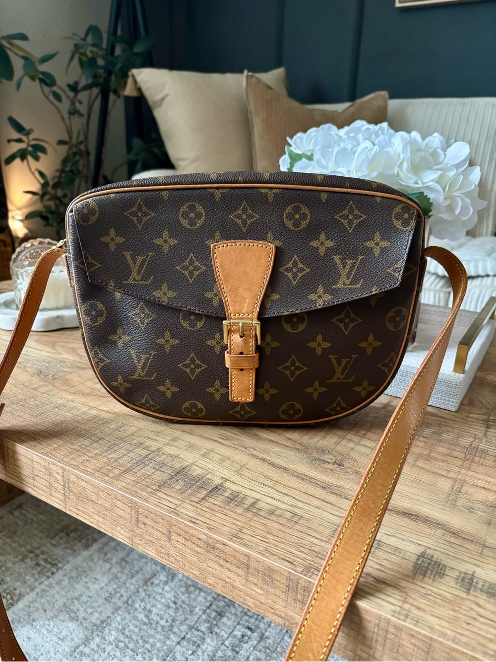 Louis Vuitton Jeune Fille MM Monogram Shoulder Bag 🔅Vintage🔅